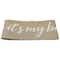 12 Pack: Glittery Gold It's My Birthday Sash by Celebrate It™